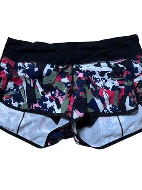 Lululemon Women Multi Color 3" Shorts Size 8